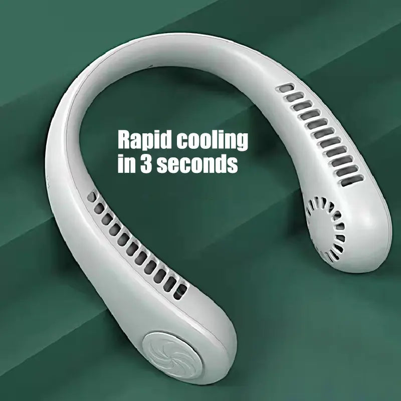 Wearable Hanging Cooling Electric Neck Rechargeable Fan