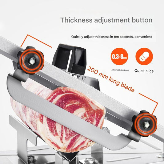 Roll Slicer Frozen Meat Cutting and Slicing Machine