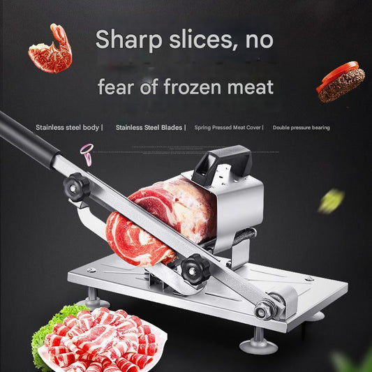 Roll Slicer Frozen Meat Cutting and Slicing Machine