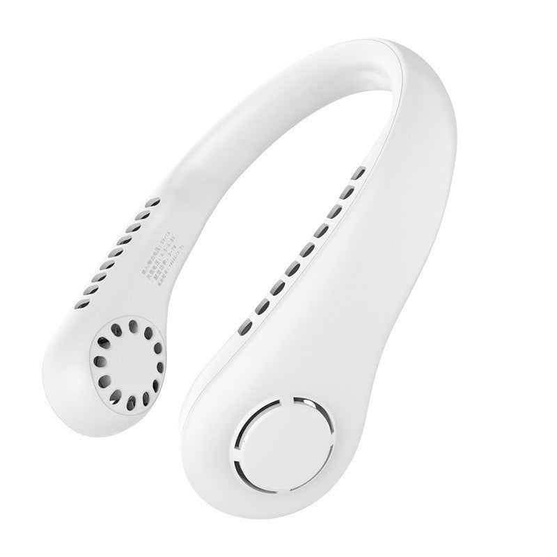 Wearable Hanging Cooling Electric Neck Rechargeable Fan
