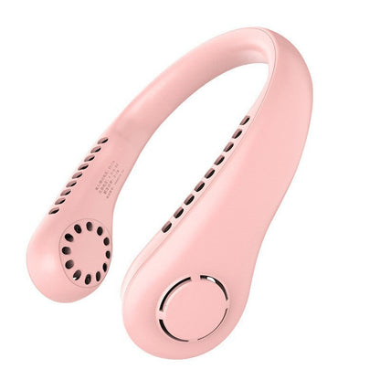 Wearable Hanging Cooling Electric Neck Rechargeable Fan