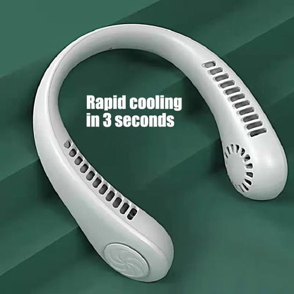 Wearable Hanging Cooling Electric Neck Rechargeable Fan