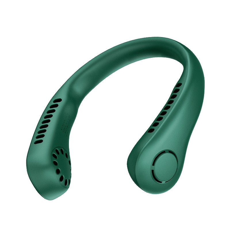 Wearable Hanging Cooling Electric Neck Rechargeable Fan
