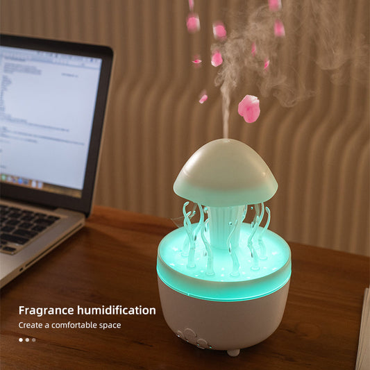 Mushroom Shape Rain Cloud Aroma Diffuse
